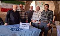 برپایی میز خدمت مرکز آموزش فنی وحرفه ای اردستان در نماز جمعه به مناسبت  هفته دولت 